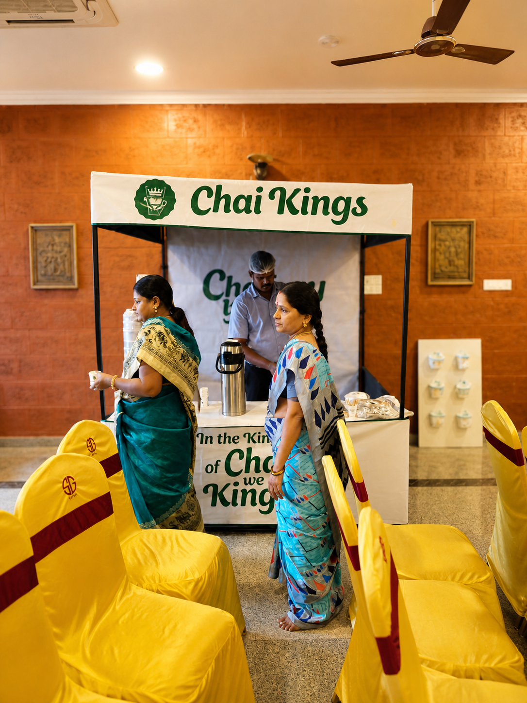 Wedding Live Counter Tea Coffee Chennai - Chai Kings
