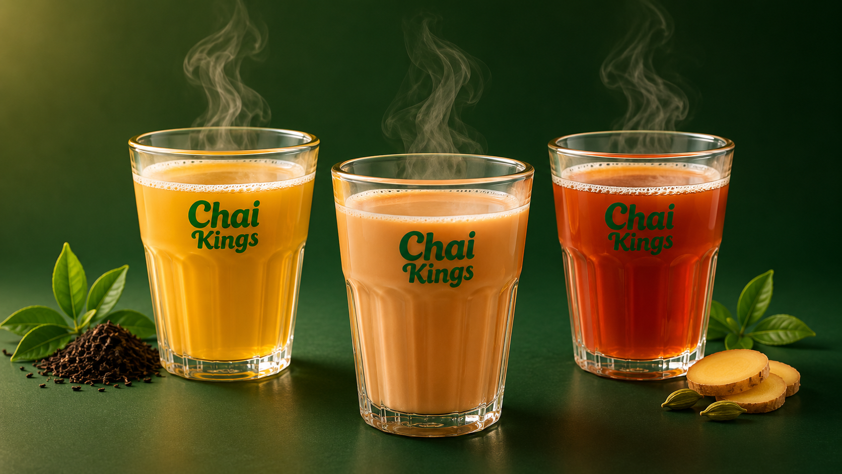 Chai Kings Signature Chai Collection - Freshly Brewed Tea Varieties