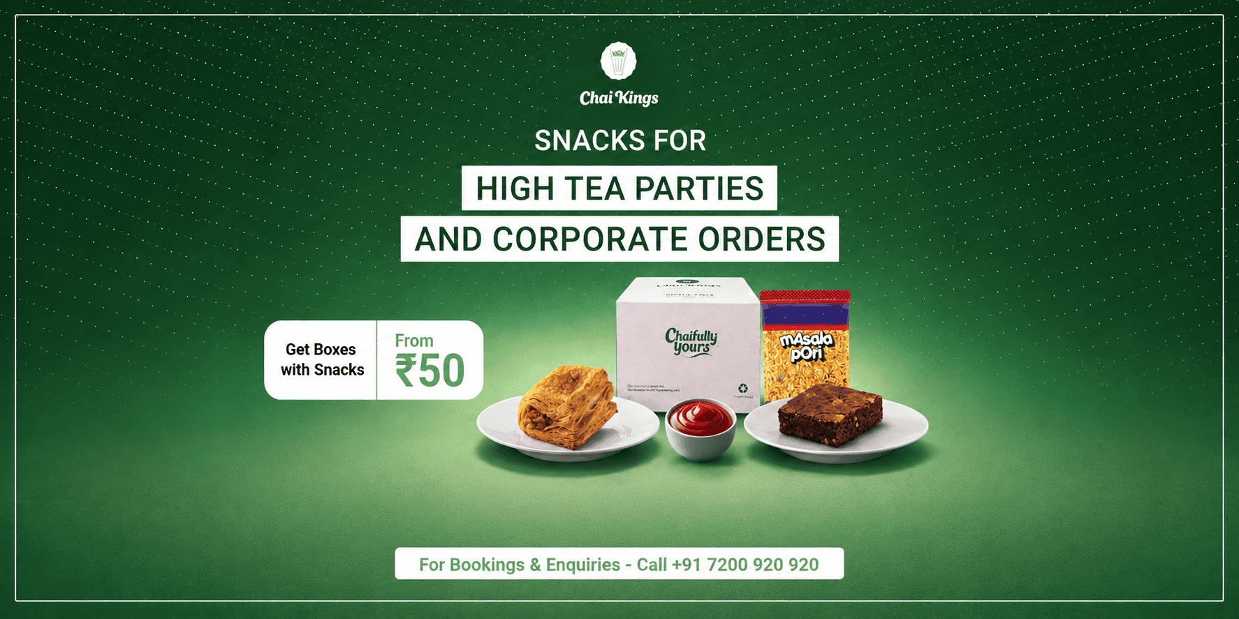 Chai Kings Snack Boxes