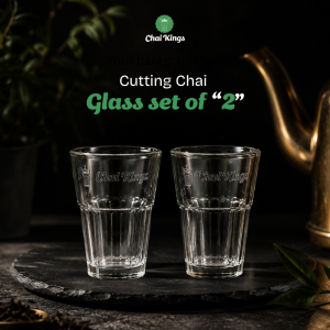 Chai Kings Cutting Chai Glass Set of 2