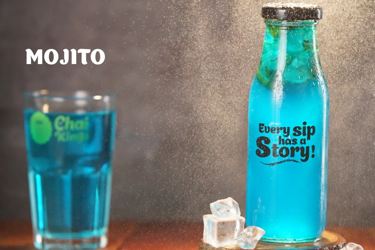 Chai Kings blue curacao mojito