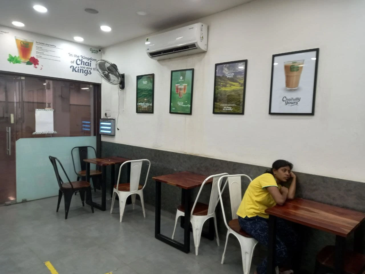 Chai Kings tea shop counter