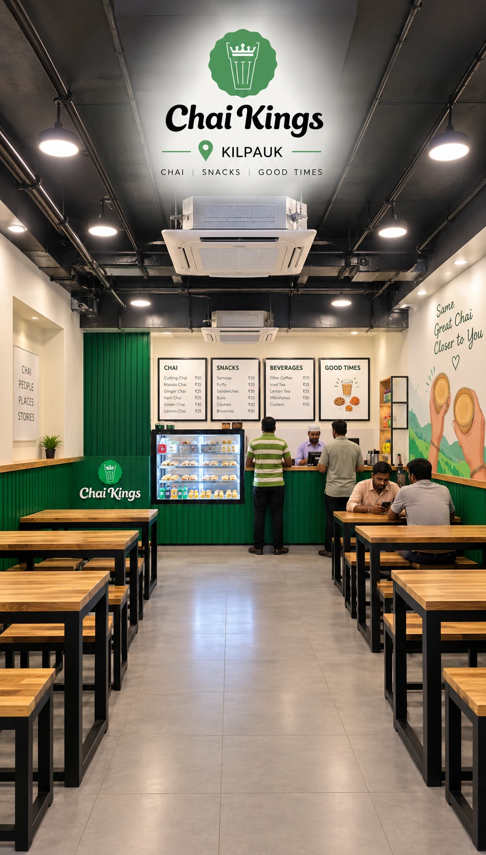 Chai Kings Kilpauk tea shop, Poonamallee High Road, Chennai