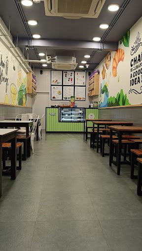Dining area at Chai Kings Korattur