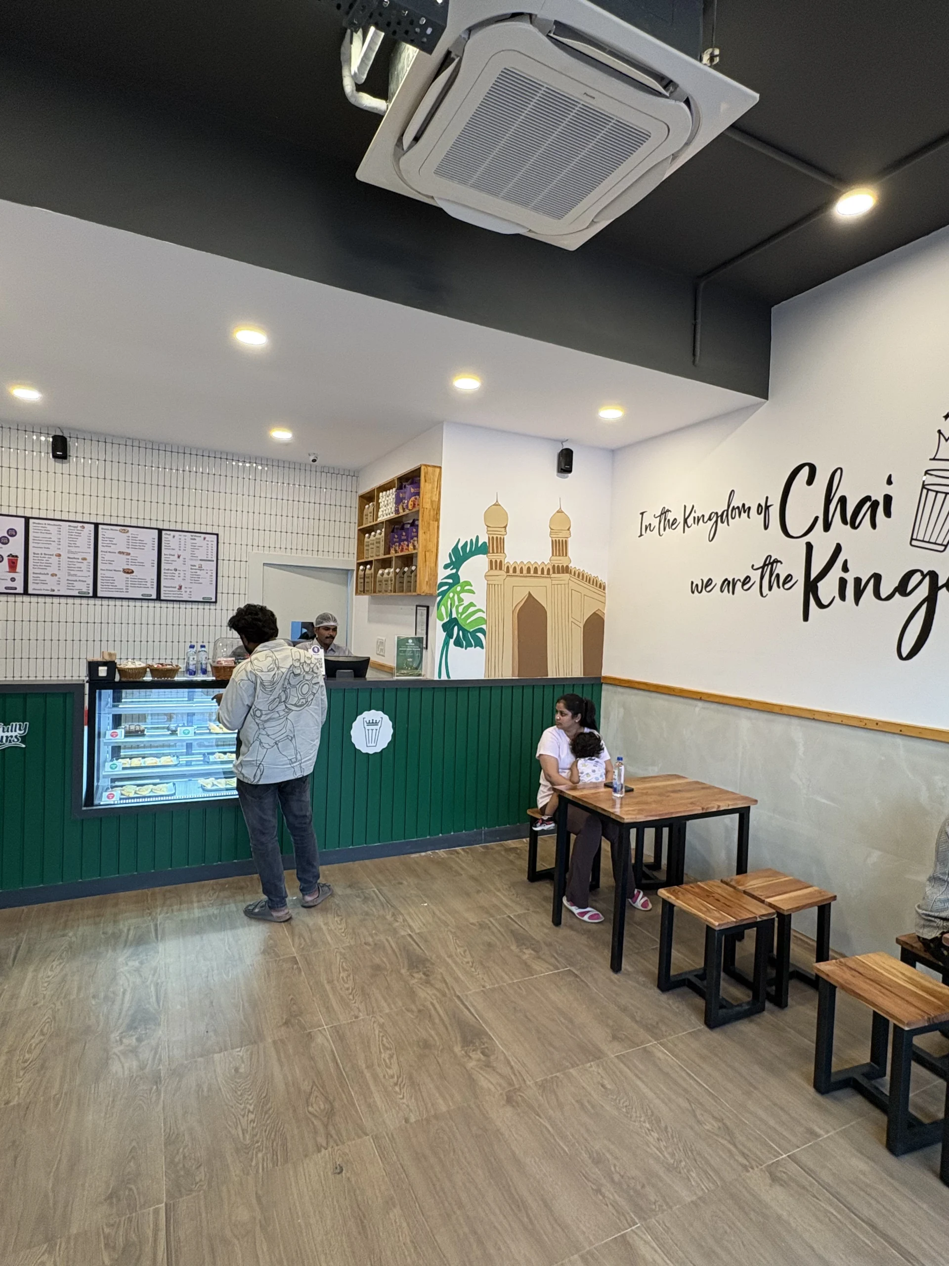 Inside Chai Kings RC Puram