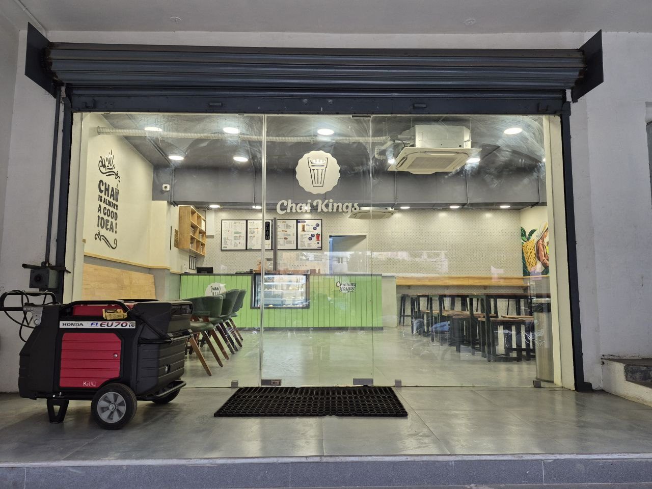 Chai Kings Pattabiram store front, AGS Complex, Chennai