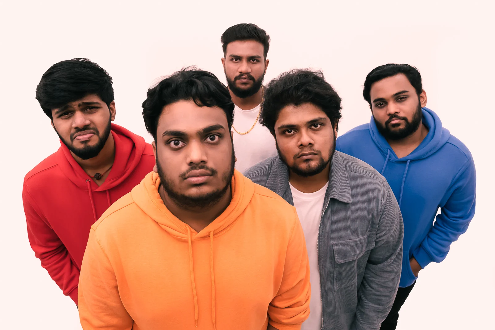 Members of Spotlight The Band, the Chennai alternative and indie rock band